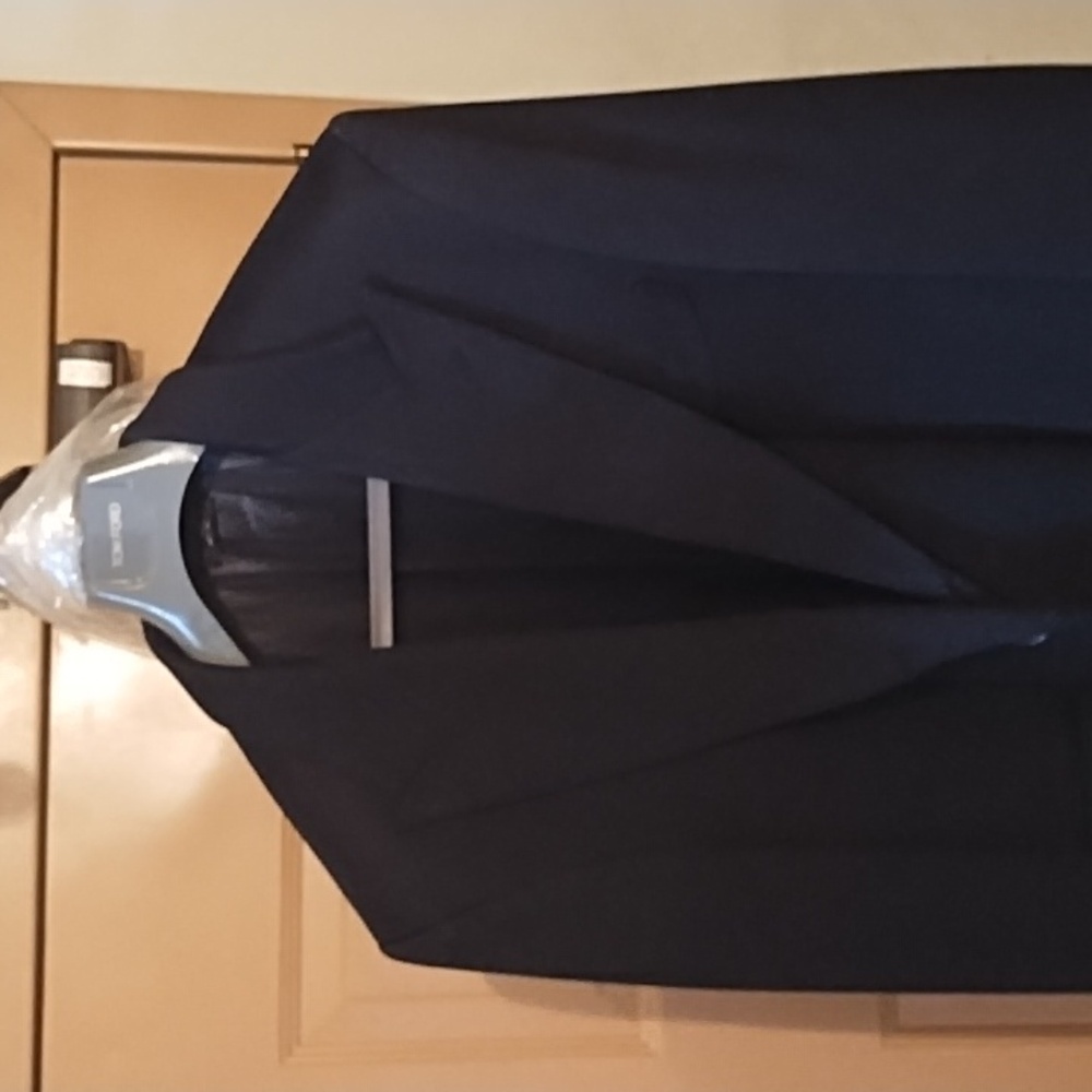 Tom Ford (James Bond) - Men's Navy Cashmere Overcoat - Size 50 Tall (Photo 2/16) - Picture 7 of 16